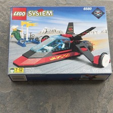Vintage LEGO Town Land Jet 7 #6580 Extreme Team New In Sealed Box 1998 picture
