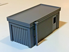 HO Scale Maintenance Garage Railroad Utility Building – Model Train Scenery 1:87 picture