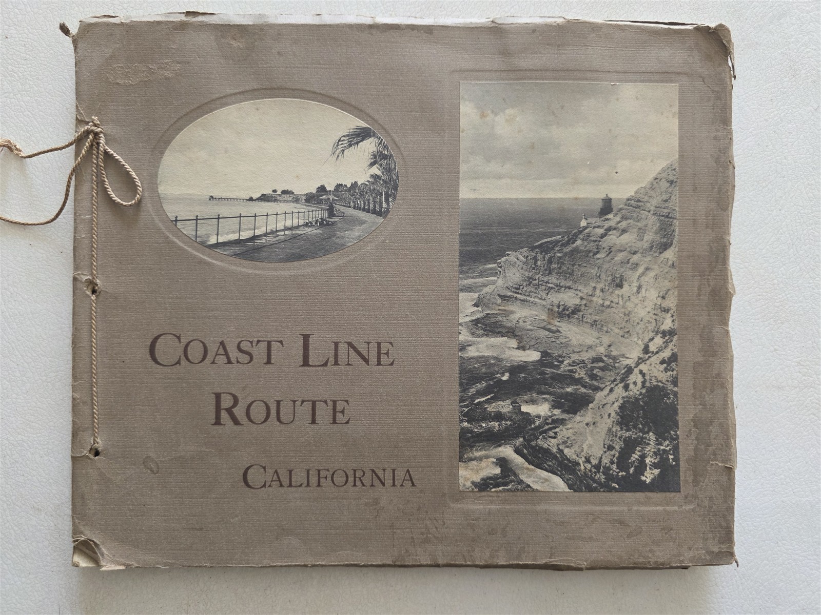 California Coast Line Route Antique Portfolio of Photos c 1905, 25 Photogravures California Coast Line Route Antique Portfolio of Photos c 1905, 25 Photogravures