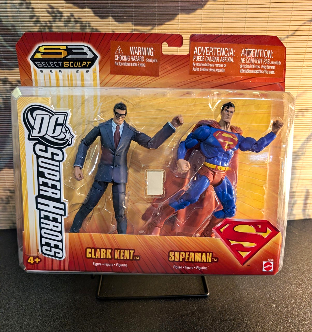 Mattel 2006 DC Super Heroes Clark Kent Superman 2 Pack Target Exclusive NIP Mattel 2006 DC Super Heroes Clark Kent Superman 2 Pack Target Exclusive NIP