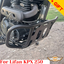 For Lifan KPX 250 Engine guard Reinforced KPX250 crash bars, Bonus picture