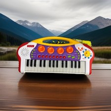 Fisher Price Teaching Keys Keyboard Piano Tested Works Electronic Musical Toy picture