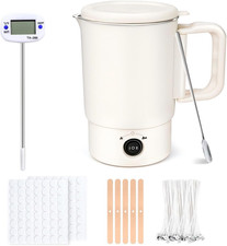 Wax Melter Kit for Candle Making, Large Candle Melting Pot, DIY Candle picture