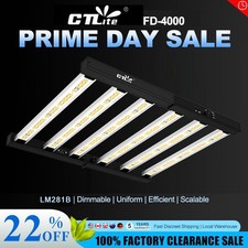 4000W LED Grow Light Full Spectrum 4x4ft Coverage Dimmable Indoor Hydroponic Veg picture