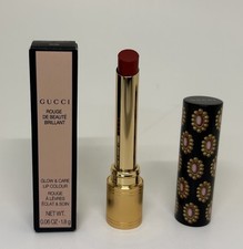 GUCCI Rouge De Beaute Brillant Shine Glow & Care DIANA AMBER 508 Lipstick NIB picture