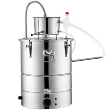 Alcohol Distiller 9Gal Electric Heating Alcohol Water Still Whiskey Home picture