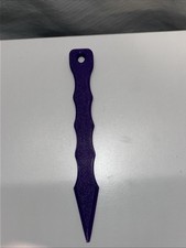 EDC Easy Self Defense Polymer Flat Kubaton Keychains Flat for easy stow carry picture