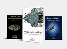 Antique Lock and Key Collectors' Library (Three Book Set) picture
