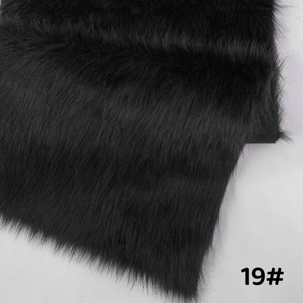 Luxury Long Haired Faux Fur Fabric for Soft Toys, Crafts, Cosplay Dress DIY SEW Luxury Long Haired Faux Fur Fabric for Soft Toys, Crafts, Cosplay Dress DIY SEW