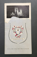 1950 Vintage Guide Tourist Canterbury Cathedral Black White Picture History picture