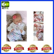 Poseable 17-Inch Vinyl Reborn Baby Doll for Imaginative Play & Collecting picture
