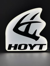 Team Hoyt Archery Bow Hunting Trophy Buck Light Up LED Neon Sign Man Cave picture
