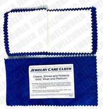 Jewelry Cleaning Polishing Cloth Silver Gold Brass Restore Shine Multipule Layer picture