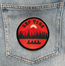 Gap Year Patch | 4 inches x 4 inches | Printed | Schools Out Travel Leave picture