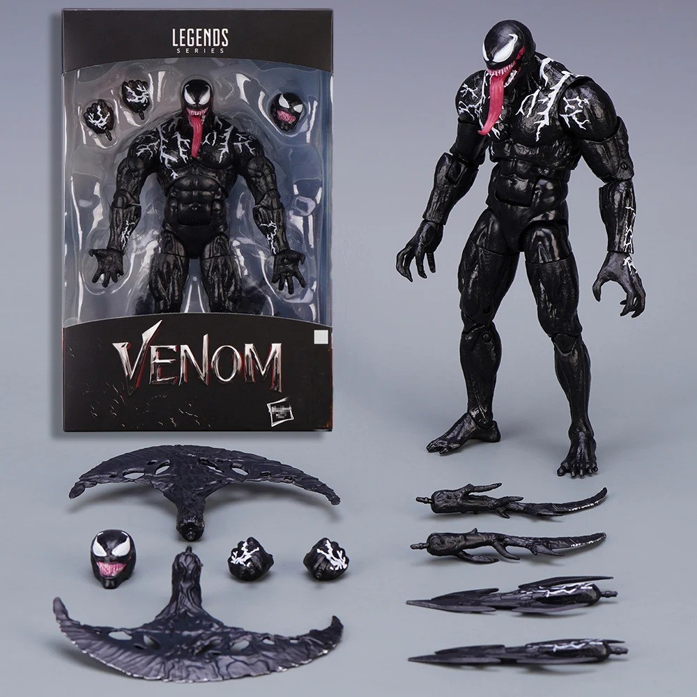 6.7'' Venom Action Figure Yamaguchi Revoltech Poseable Collectible Toy 17cm Gift