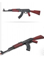 AK-47 Assault Rifle Replica Toy Made Of Foam Video Games 39.5” picture