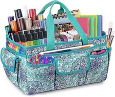 Large Craft Storage Tote Bag with Multiple Pockets, Scrapbooking Carrying Case picture