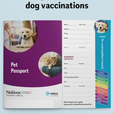 Pet  Vaccination & Deworming Record Book for Dogs and Cats (25 UNITS) picture