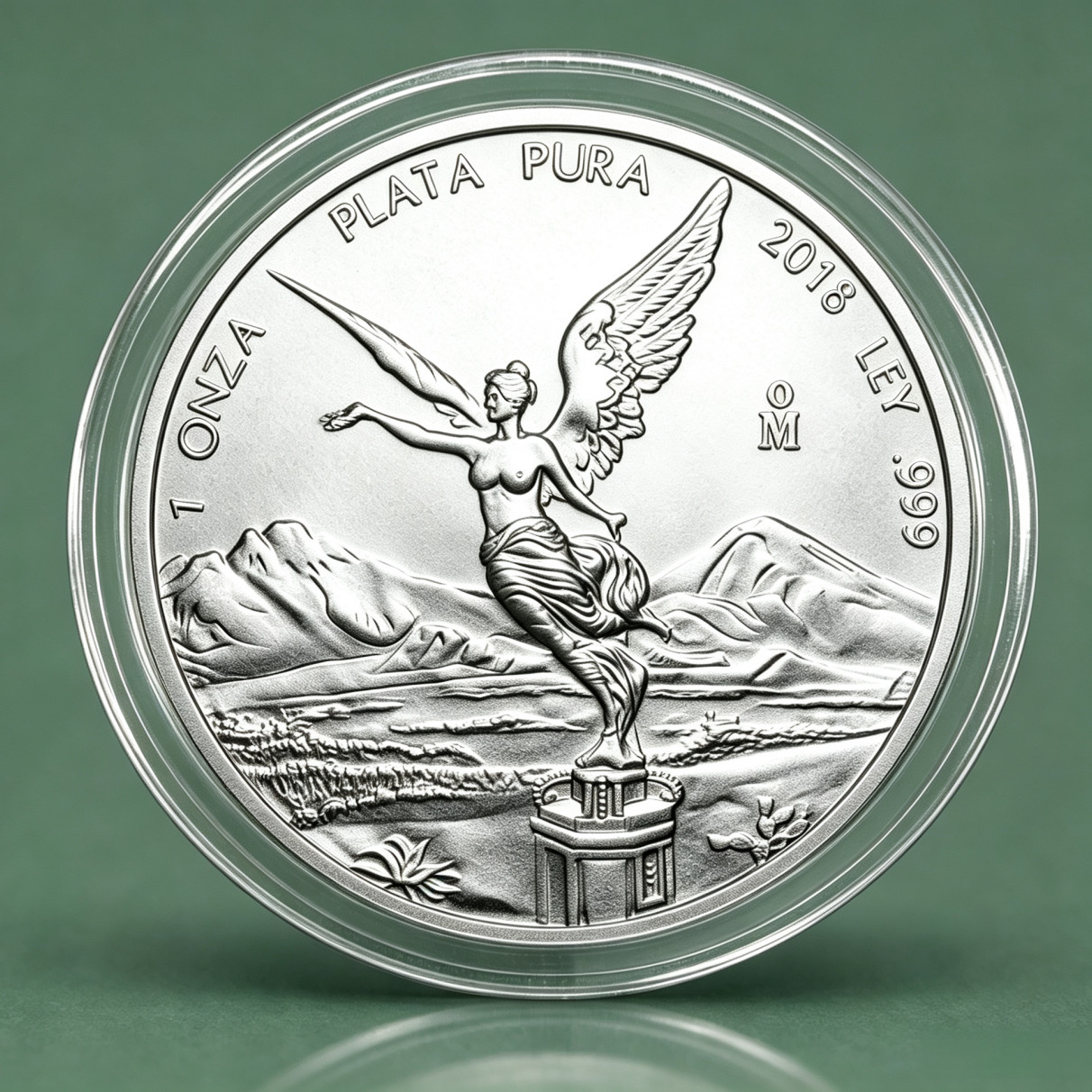 2018 Mexico 1 oz Silver Libertad AU Coin 2018 Mexico 1 oz Silver Libertad AU Coin