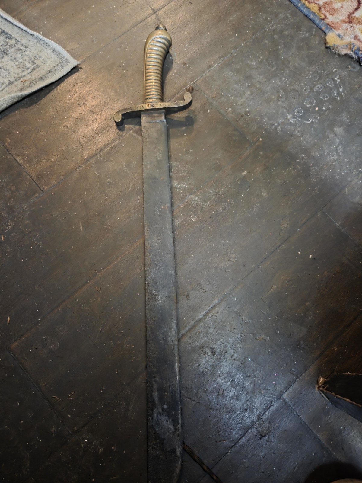Original Very Rare German Antique 19 Century Short Sword 