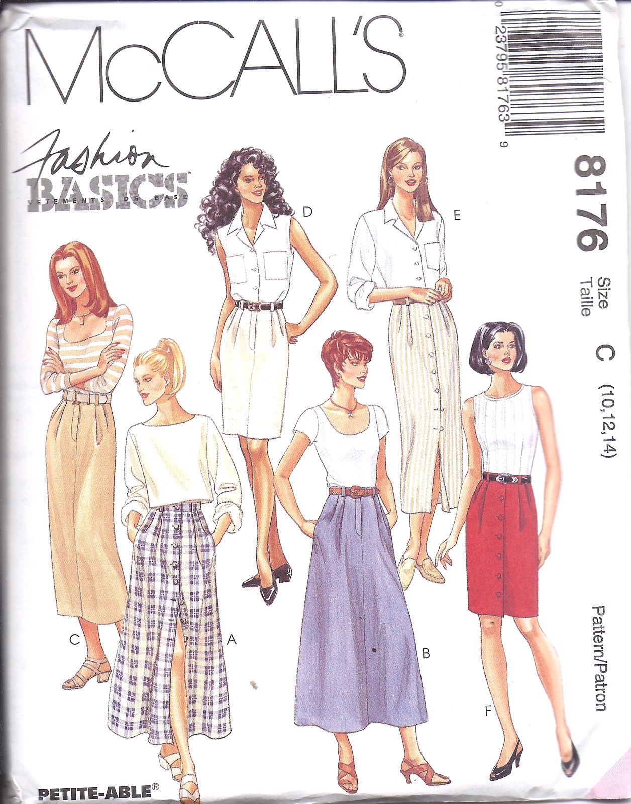 8176 UNCUT SEWING McCalls Pattern Misses Skirt 2 lengths OOP SEW FF 8176 UNCUT SEWING McCalls Pattern Misses Skirt 2 lengths OOP SEW FF