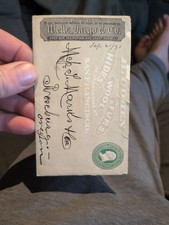 This specific item is a historical document from Wells Fargo & Co. Express. picture