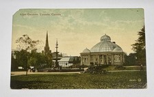 Vintage Allan Gardens Toronto 1914 Postcard Canada Antique picture