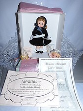 RARE- Ltd. Ed. Madame Alexander 8" - GOLDEN JUBILIEE WENDY 37130, 2003,UFDC, COA picture