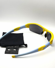 Oakley Flak Jacket 1.0 Custom OEM Ice Iridium Lens Sunglasses Vintage picture