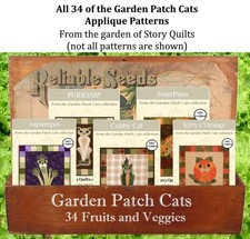 Garden Patch Cats Collection - 34 Patterns picture