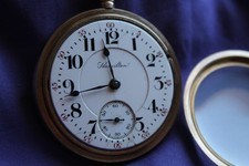 Antique 1905 Hamilton "940" 18s 21j Railroad Pocket Watch - Runs Great picture