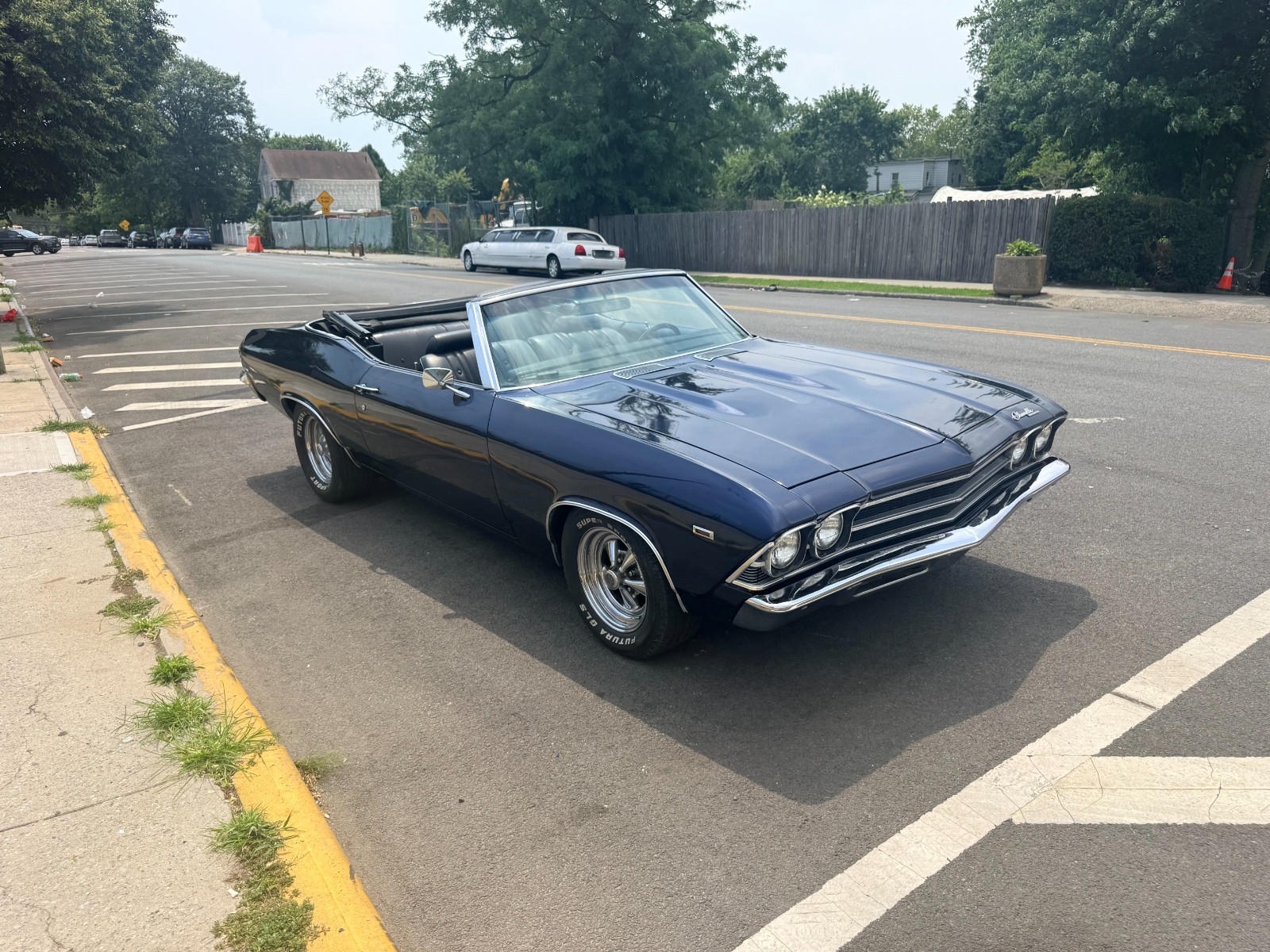 1969 Chevrolet Chevelle Convertible / 4-Speed / Cold AC / 12 Bolt