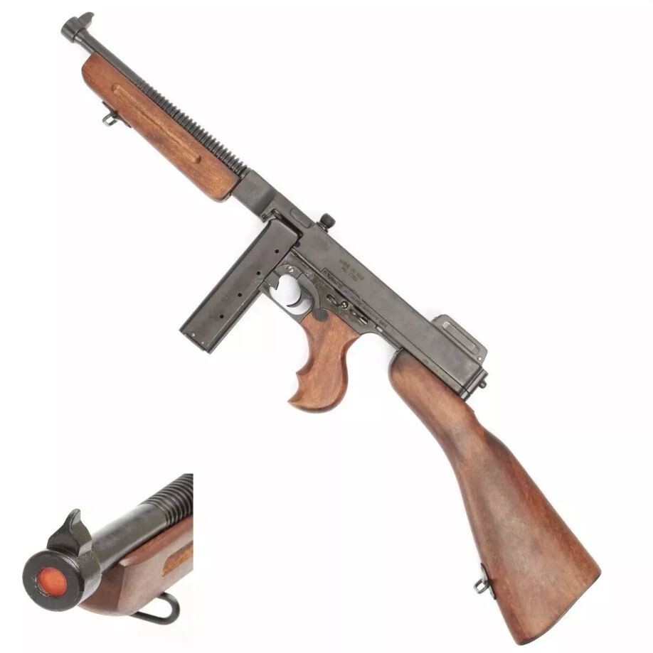 Non-Firing Metal Replica - M1928 submachine gun - Military Version - Denix Non-Firing Metal Replica - M1928 submachine gun - Military Version - Denix