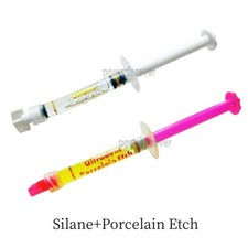 Ultradent Porcelain Etch 9% Hydrofluoric Silane Dental Bond Veneer Crowns picture