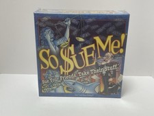 "SO SUE ME!" Board Game by New York Game Factory Sealed 2004 2 to 5 players picture