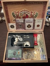 ESTATE COIN TREASURE CHEST Gold & Silver! NGC, PCGS, Coins, Bars, Rounds & Bills picture