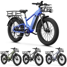 Aipas new Electric Bike 48V 17.5Ah 26"Fat Tire Mountain e bike 1800 ebike adult picture