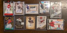 Baseball  Card Lot Auto (10) Free Shipping  picture