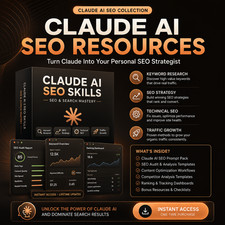 Claude SEO Skills Bundle | AI Seo Prompts, Search Marketing Toolkit, Keyword picture