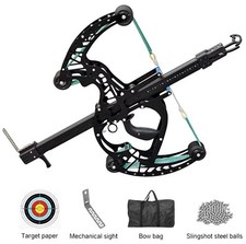 Metal Compound Bow With 50 Round Capacity For Target Shoot And Hunting picture