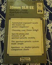35mm SLR EE selection guide aperture Priority Vol II camera photography book picture