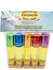 Christmas Christian Gifts, Wallet & A set 5 Anointing Oils From ISRAEL  picture