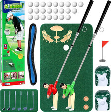 Mini Golf Toys for Kids/Adult, Retirement Gift Two Mini Golfers for Parent-Child picture