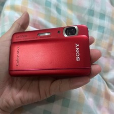 SONY Cyber Shot DSC-TX66 Digital Camera 5x Optical Zoom 18.2MP Red DPOF Support picture