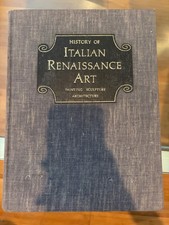 Frederick Hartt History of Italian Renaissance Art Third Edition 1987 HC picture