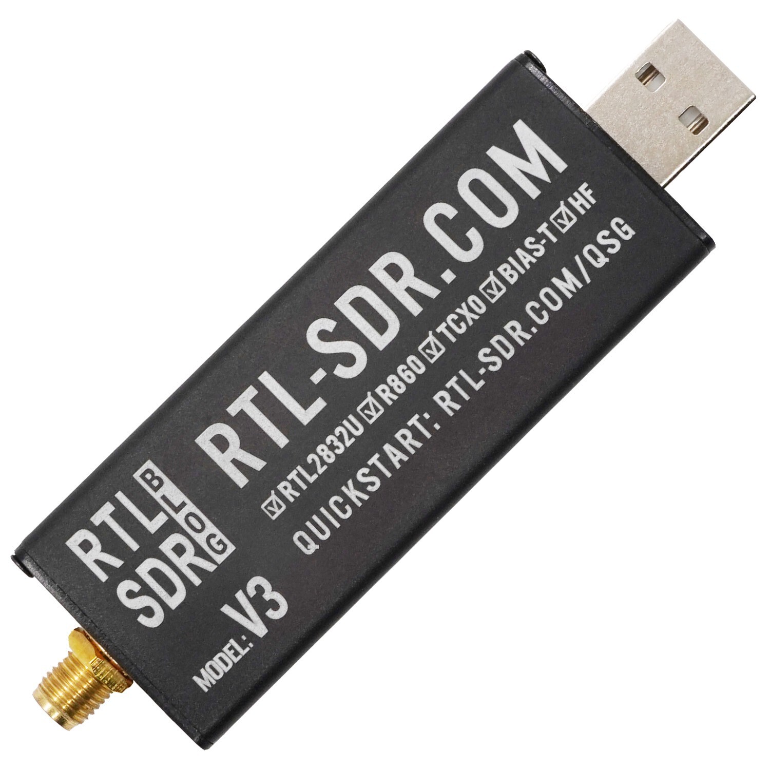 RTL-SDR Blog V3 RTL2832U 1PPM TCXO HF BiasT SMA Software Defined Radio RTL-SDR Blog V3 RTL2832U 1PPM TCXO HF BiasT SMA Software Defined Radio