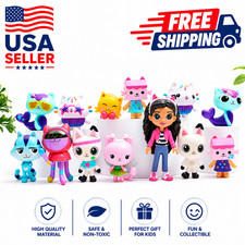 13pcs/set Gabby's Dollhouse Action Figure Cute Doll Collection Model Toys-New picture