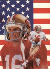 1992 Legends Sports Memorabilia National Sports Card Convention #C6 Joe Montana picture