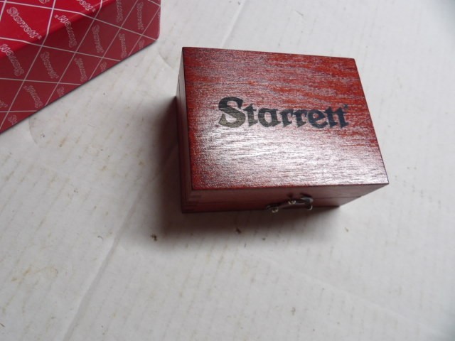 STARRETT  Storage Empty Boxes.   3 3/4" x 3" x 1 5/8".   New