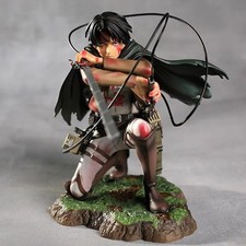 Action Figure Levi Ackerman Attack On Titan Anime Battle Ver Figure Statue Doll picture